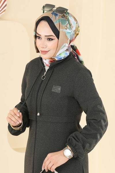 S.L. - عباءة اخضر عفني 2753SL432-MS - 405765