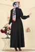 Abaya 2760SL432-MS Black - Thumbnail