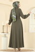 Abaya 2760SL432-MS Khaki - Thumbnail