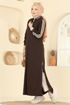 Abaya 2762SL432-MS Brown - Thumbnail