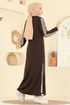 Abaya 2762SL432-MS Brown - Thumbnail