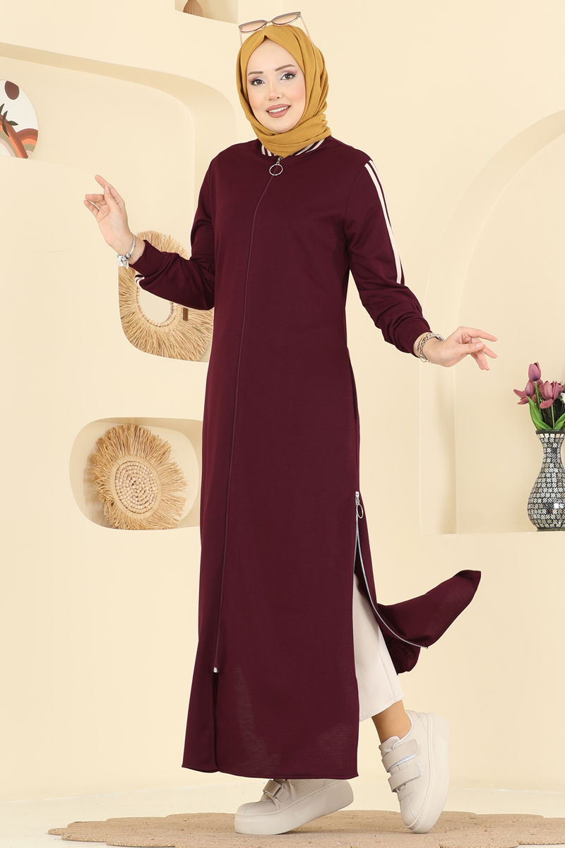 Abaya 2762SL432-MS Burgundy
