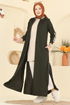 Abaya 2762SL432-MS Khaki - Thumbnail