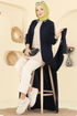 Abaya 2762SL432-MS Navy Blue - Thumbnail