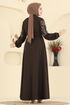 Abaya 2768SL432-MS Dark Brown - Thumbnail
