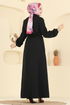 Abaya 2783SL432-MS Black - Thumbnail