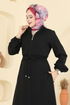 عباءة أسود 2783SL432-MS - Thumbnail