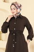 Abaya 2784SL432-MS Bitter Brown - Thumbnail