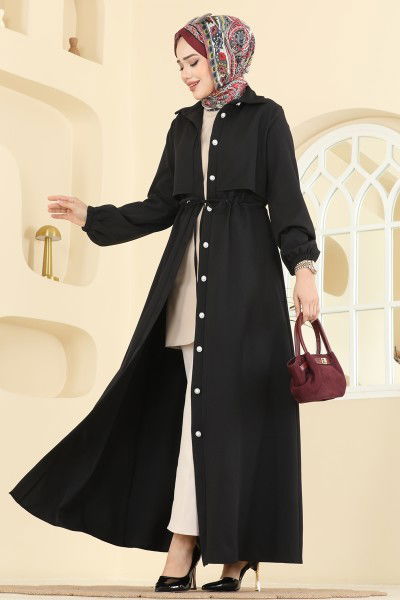 S.L. - Abaya 2784SL432-MS Black