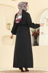 Abaya 2784SL432-MS Black - Thumbnail