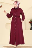 S.L. - Abaya 2784SL432-MS Burgundy