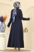 Abaya 2786SL432-MS Navy Blue - Thumbnail