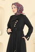 Abaya 2791SL432-MS Black - Thumbnail