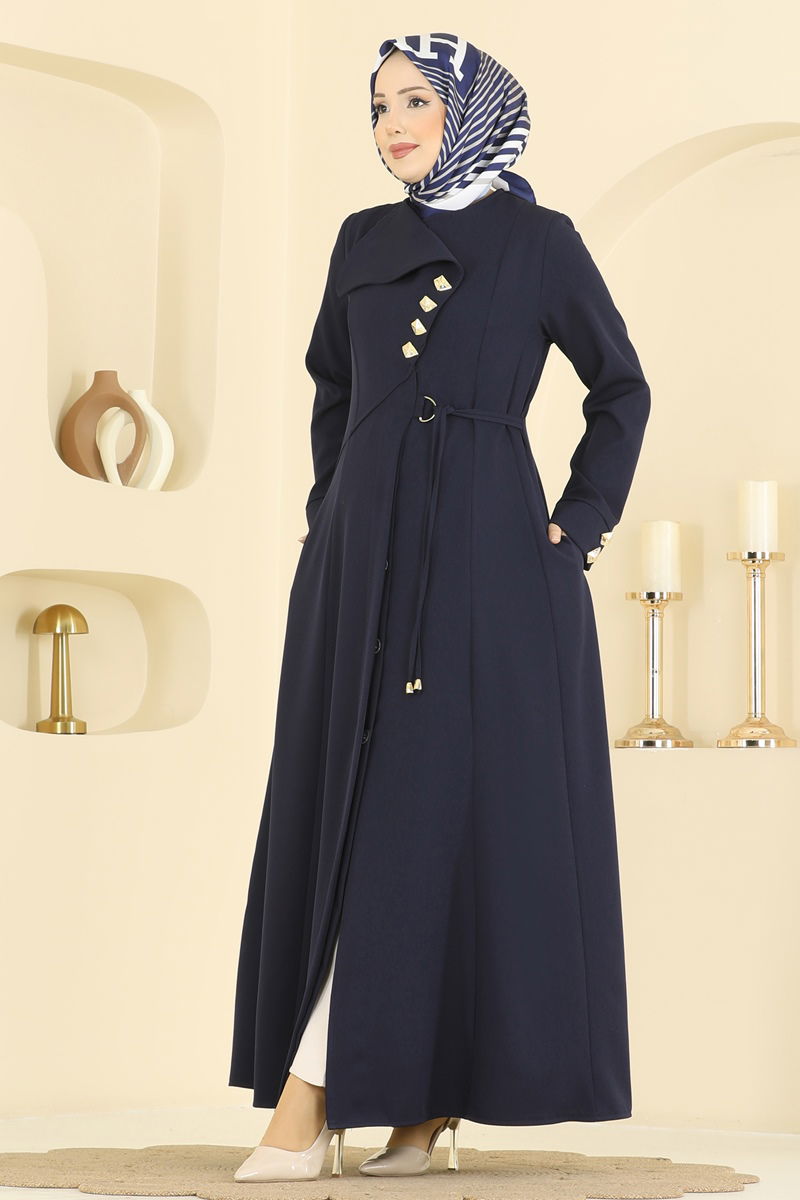 Abaya 2791SL432-MS Navy Blue