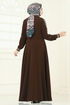 Abaya 2793SL432-MS Bitter Brown - Thumbnail
