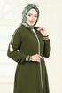 Abaya 2793SL432-MS Khaki - Thumbnail