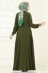 Abaya 2793SL432-MS Khaki - Thumbnail