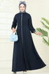 Abaya 2793SL432-MS Navy Blue - Thumbnail