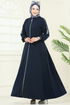 Abaya 2793SL432-MS Navy Blue - Thumbnail