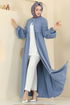 Abaya 2796SL432-MS Blue - Thumbnail