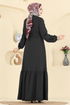 Abaya 2797SL432-MS Black - Thumbnail
