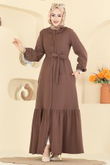 S.L. - Abaya 2797SL432-MS Brown