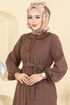 Abaya 2797SL432-MS Brown - Thumbnail