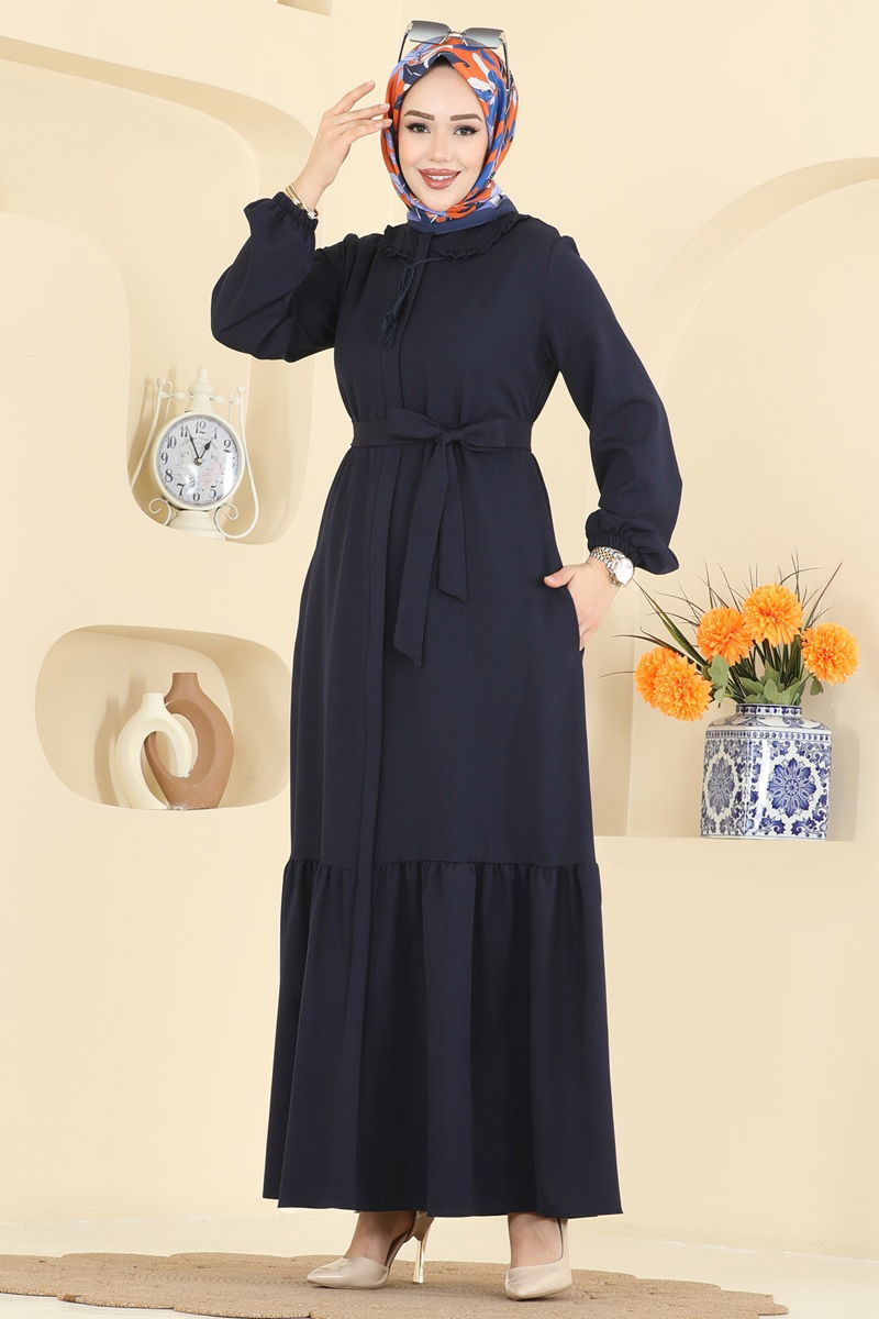 Abaya 2797SL432-MS Navy Blue