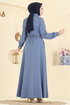 Abaya 2801SL432-MS Blue - Thumbnail