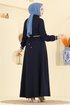 Abaya 2801SL432-MS Navy Blue - Thumbnail