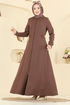Abaya 2803SL432-MS Brown - Thumbnail