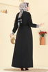 Abaya 2807SL432-MS Black - Thumbnail
