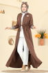 Abaya 2807SL432-MS Brown - Thumbnail
