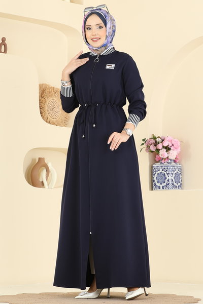 S.L. - Abaya 2807SL432-MS Navy Blue - 426210