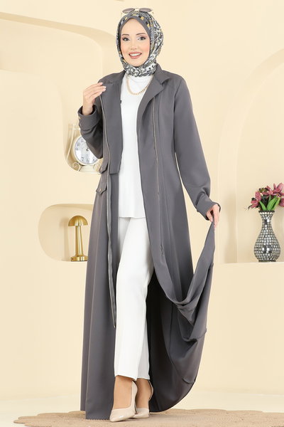 S.L. - Abaya 2809SL432-MS Anthracite - 425997