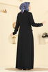 Abaya 2809SL432-MS Black - Thumbnail