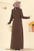 Abaya 2809SL432-MS Brown - Thumbnail