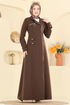 Abaya 2809SL432-MS Brown - Thumbnail