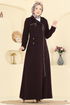 Abaya 2809SL432-MS Dark Damson - Thumbnail