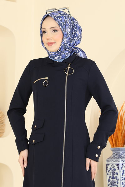 S.L. - Abaya 2809SL432-MS Navy Blue - 426055