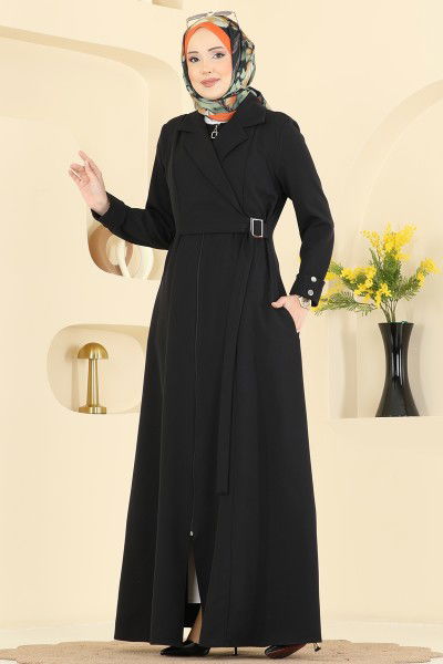 S.L. - Abaya 2813SL432-MS Black