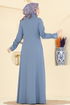 Abaya 2813SL432-MS Blue - Thumbnail