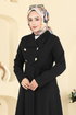 Abaya 2814SL432-MS Black - Thumbnail