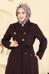Abaya 2814SL432-MS Dark Damson - Thumbnail