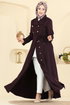 Abaya 2814SL432-MS Dark Damson - Thumbnail