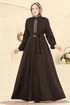 Abaya 2821SL432-MS Brown - Thumbnail