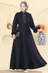 Abaya 2821SL432-MS Navy Blue - Thumbnail