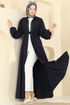 Abaya 2821SL432-MS Navy Blue - Thumbnail