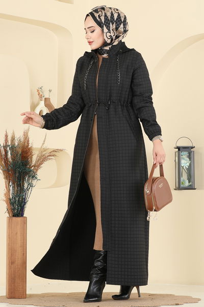 D.F.L. - عباءة أسود 3006DFL152-MS - 415481