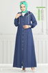 Abaya 321MSA980-MS Denim - Thumbnail
